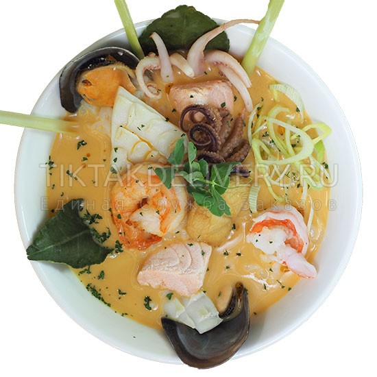 Суп "Том Ям с морепродуктами"