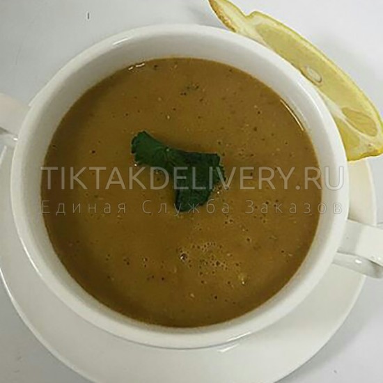 Крем-суп чечевичный 